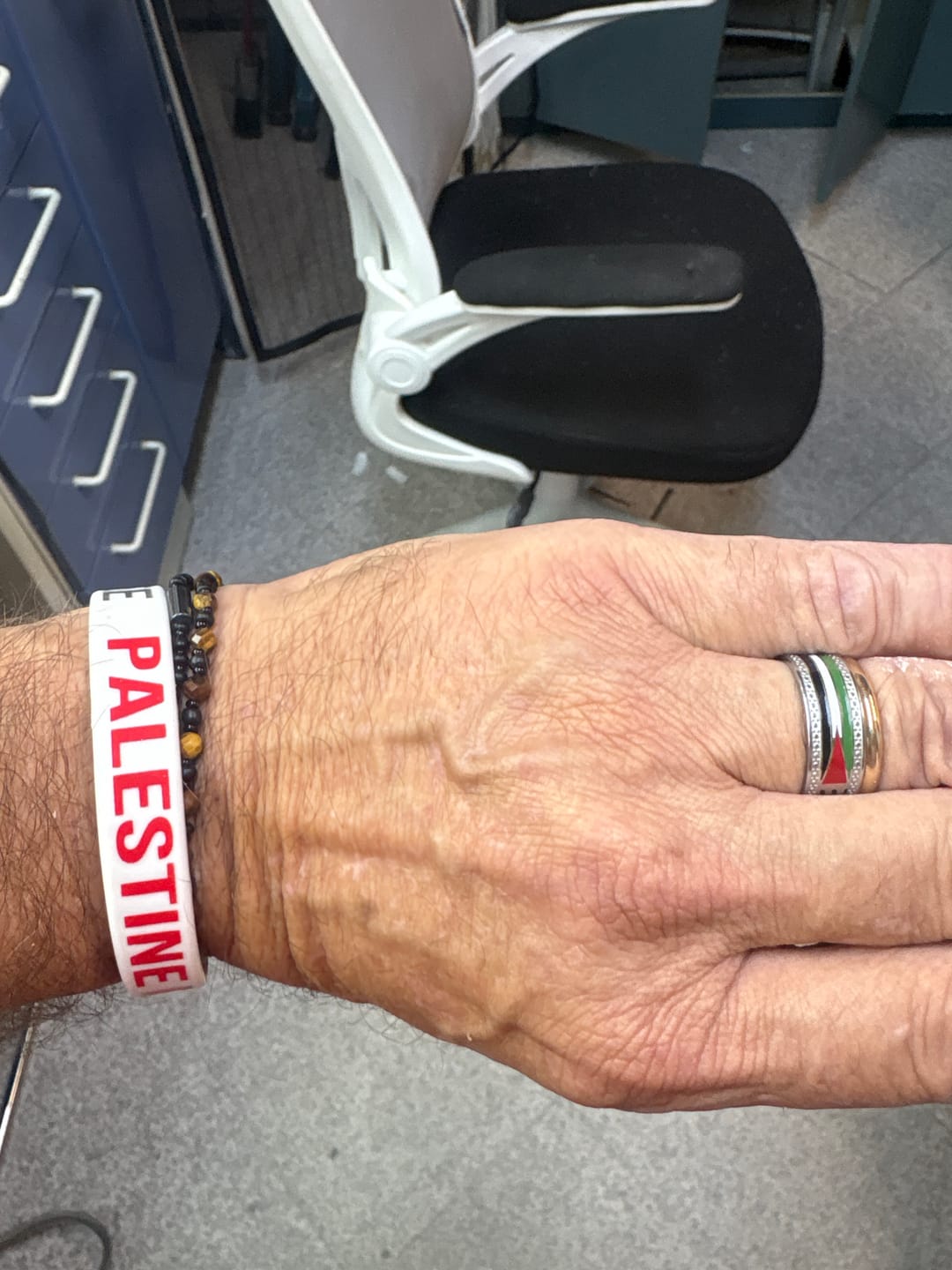 Customer photo review of Palestine Heritage Ring