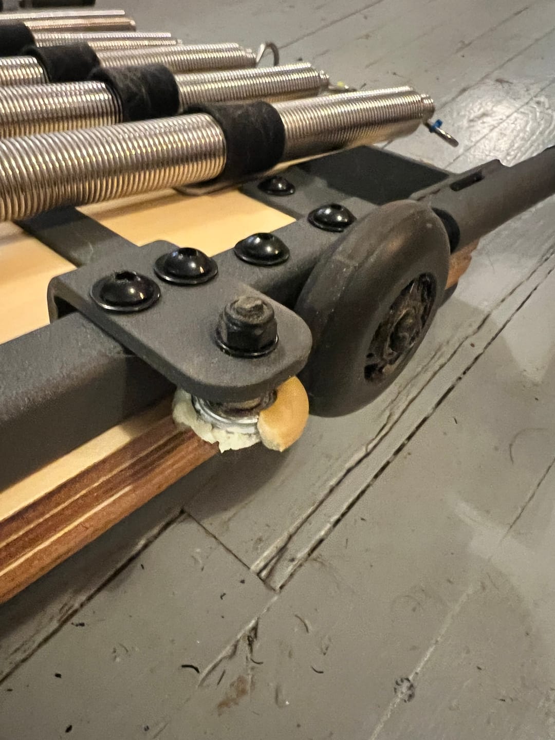 Customer photo review of PPS Reformer Carriage/Tracking Wheel Pack (4)