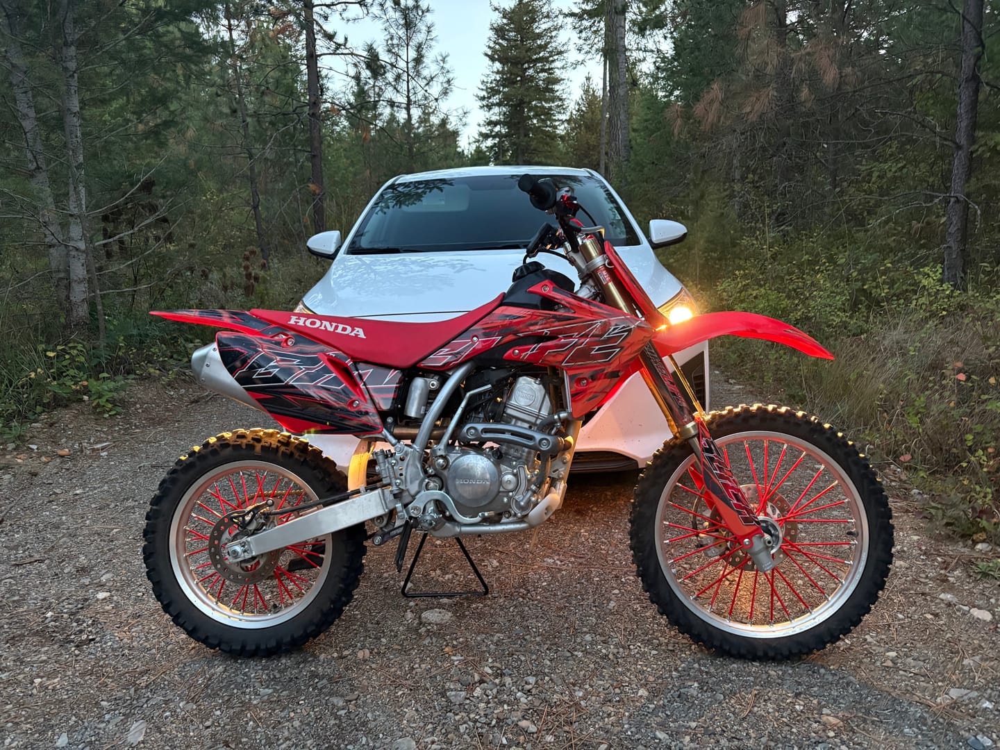 Customer photo review of NEW! FADED BIKELIFE - GRAPHICS KIT
