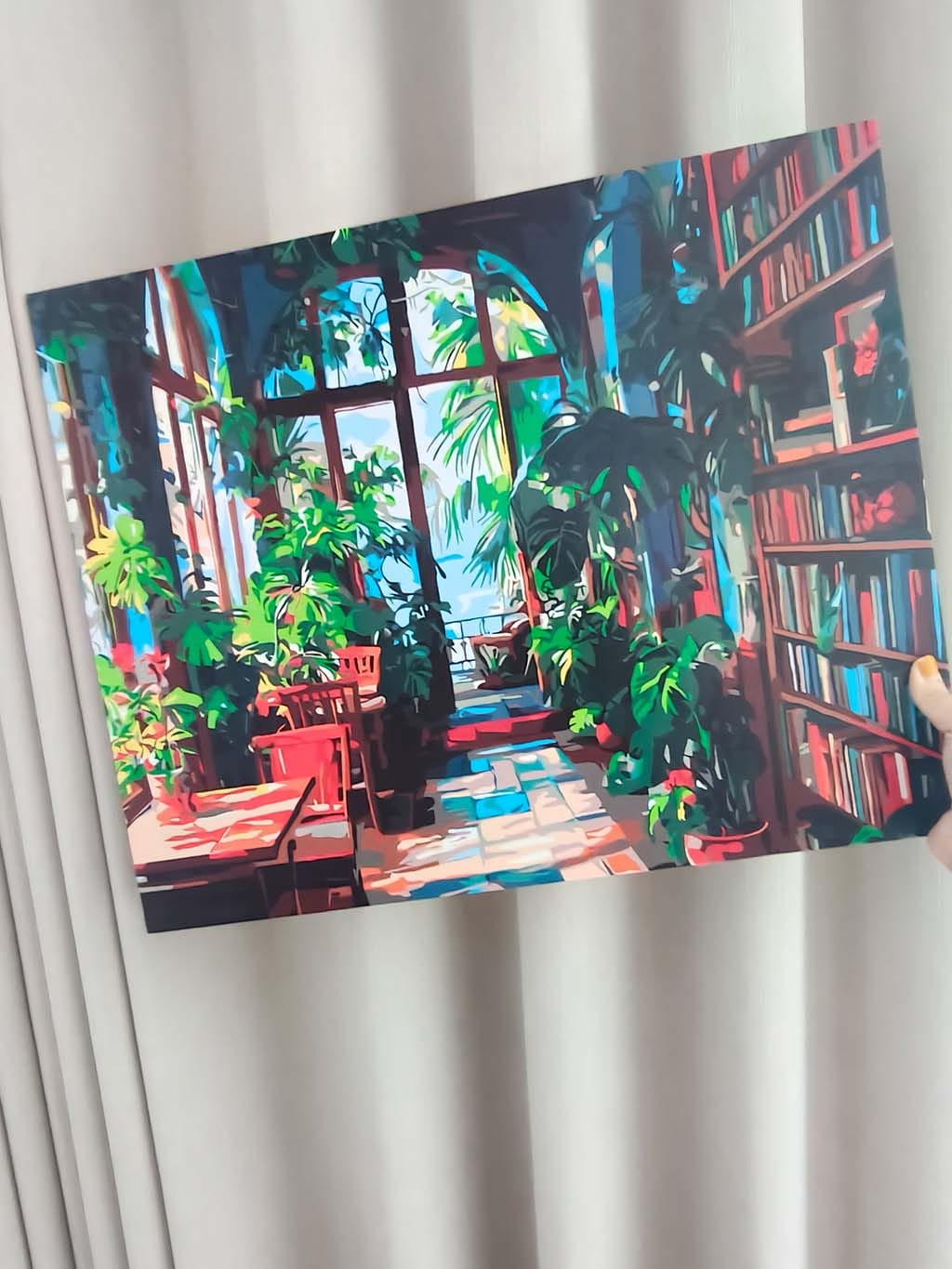 Customer photo review of Bibliothèque de la serre