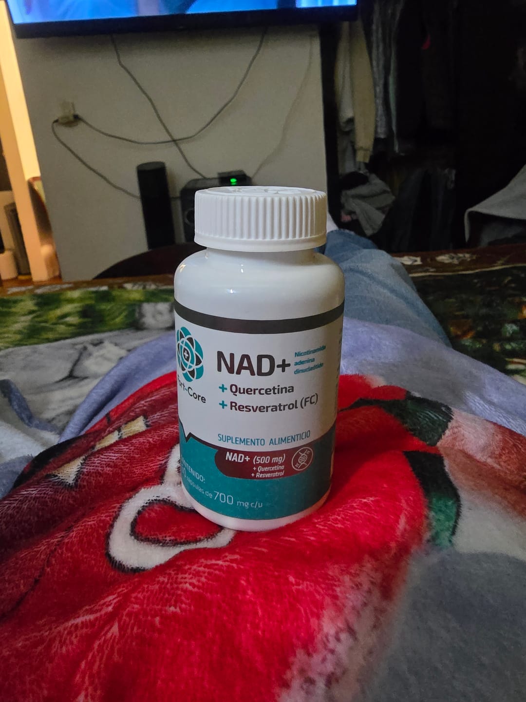 Customer photo review of NAD+ Quercetina y Resveratrol Fort Core