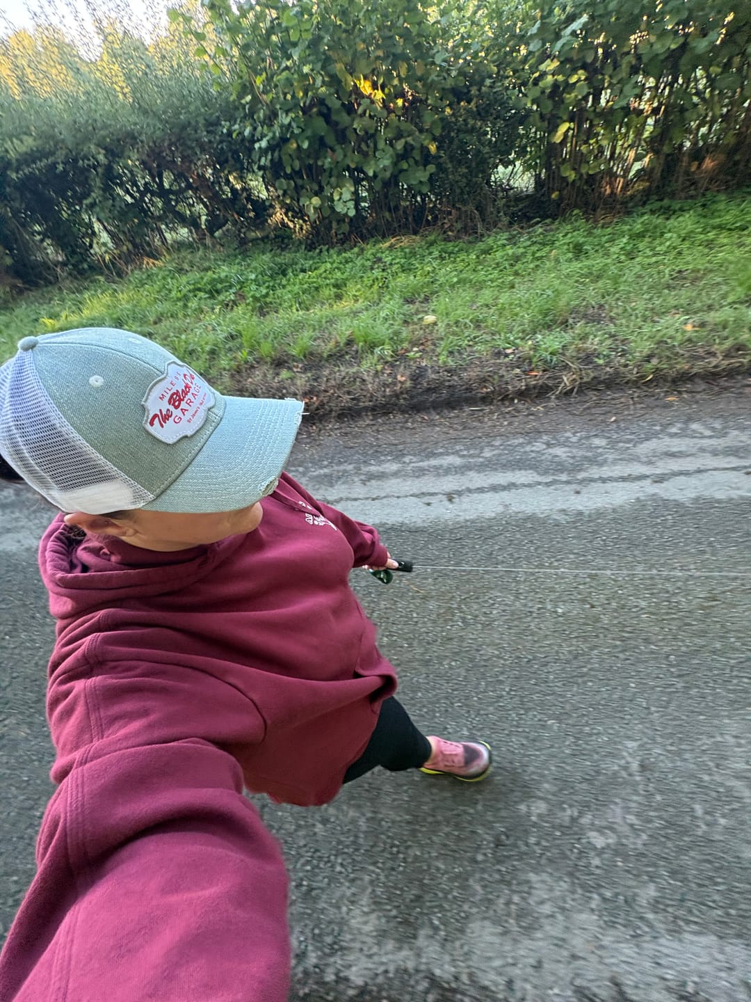 Customer photo review of Denim Garage Trucker Hat