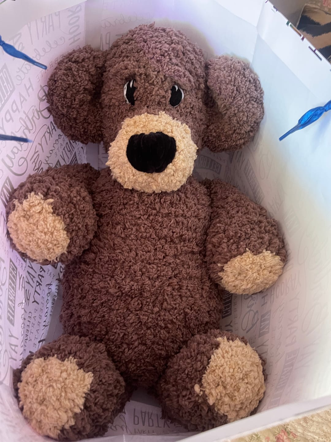 Customer photo review of Crochet Teddy Bear Pattern PDF