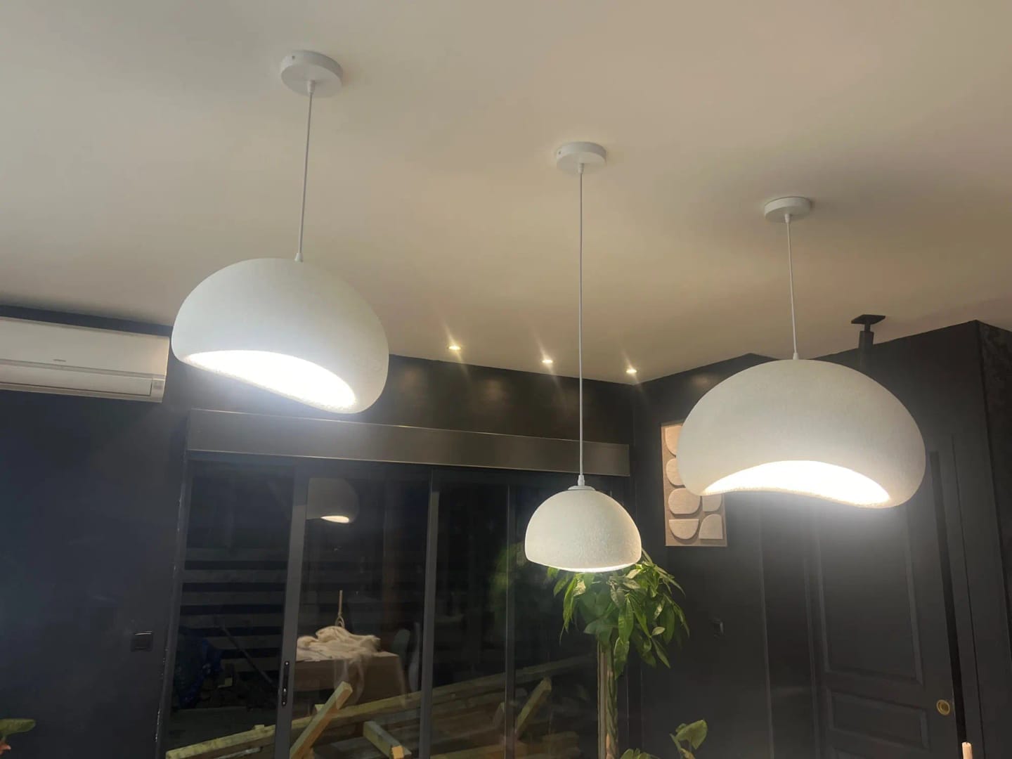 Customer photo review of Japanese Minimalist Pendant Light