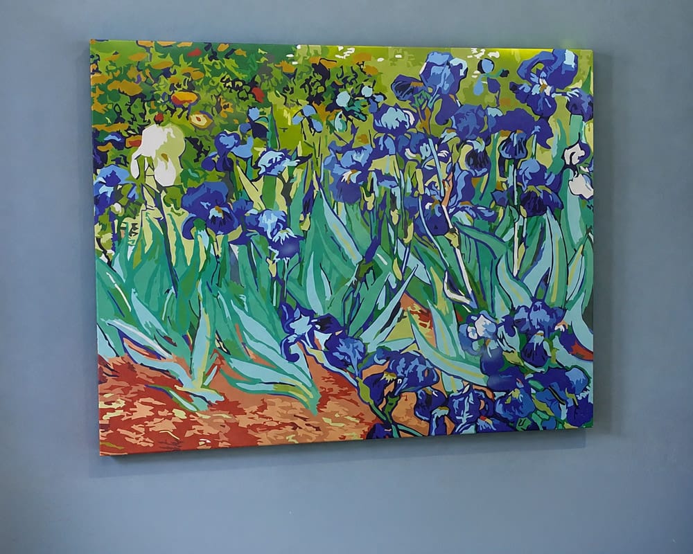 Customer photo review of Van Gogh Iris