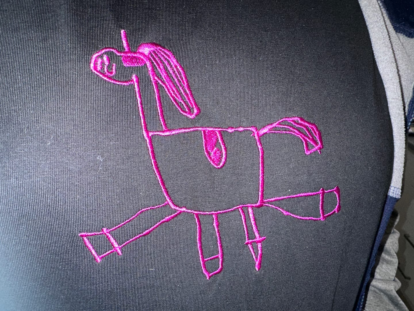 Customer photo review of CUSTOM Men's Kid's Drawing T-shirt