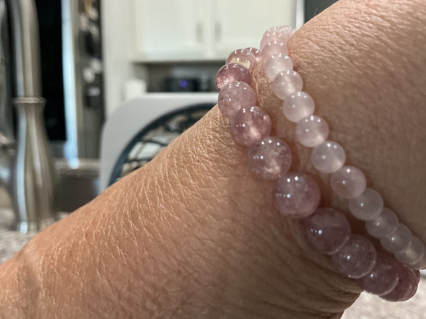 Customer photo review of STACKER - PINK QUARTS (POS)