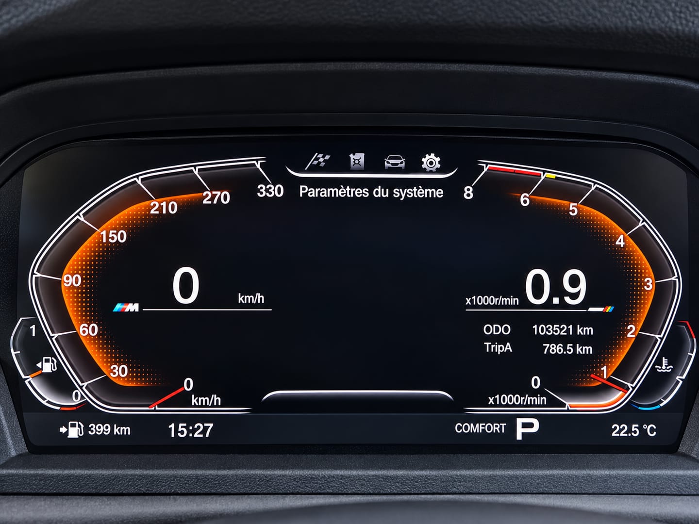Customer photo review of Compteur Digital Virtual Cockpit BMW
