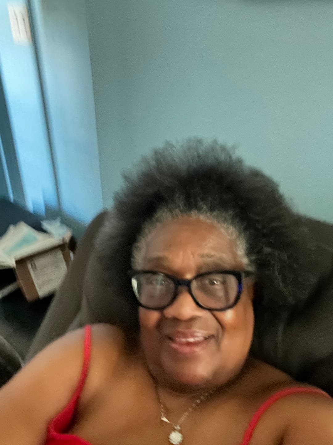 Customer photo review of Nature's Blessings Hair Pomade - 4 Oz
