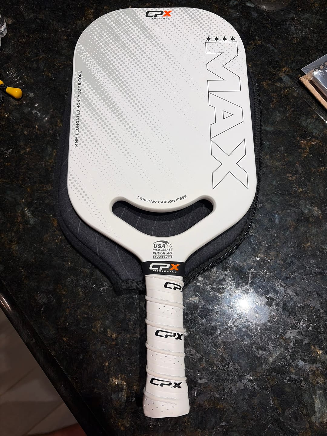 Customer photo review of CPX Mystery Pickleball Paddle