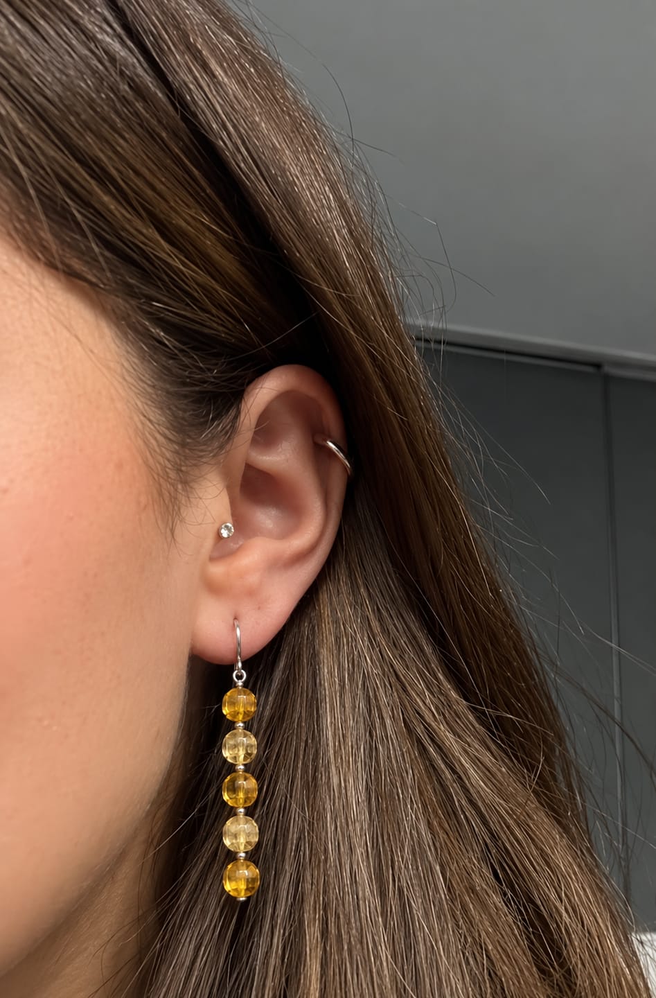 Customer photo review of Aretes Amanecer de Palenque