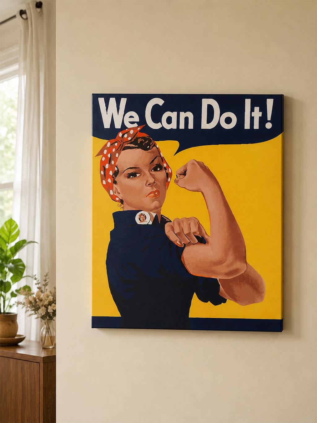 Customer photo review of We Can Do It!