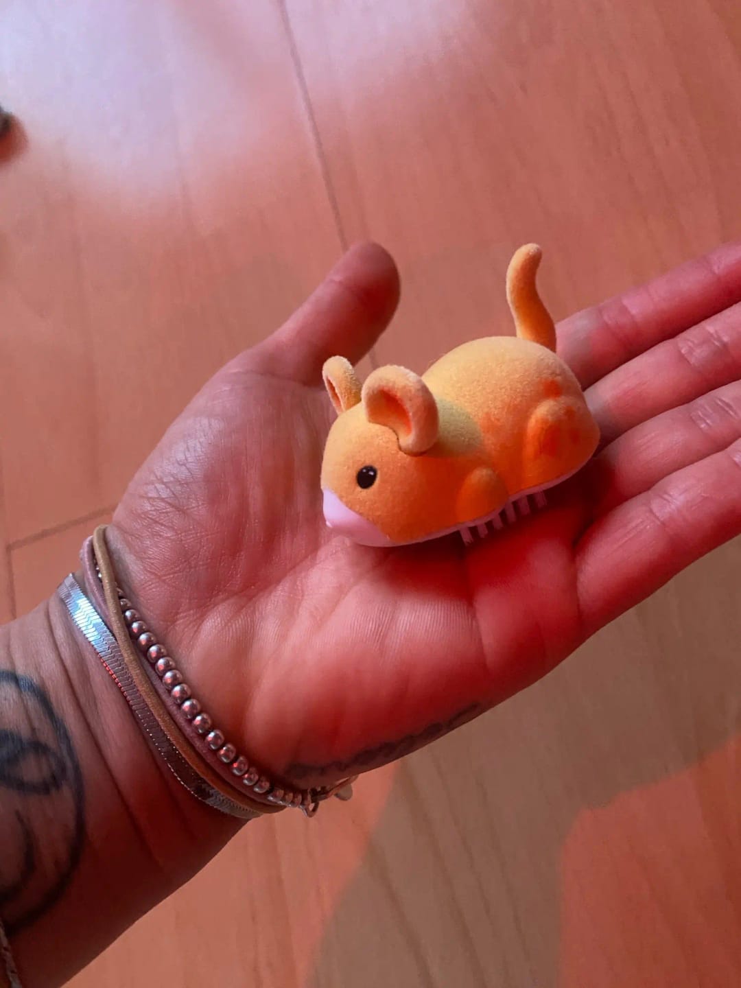 Customer photo review of Soft Touch Automatic Moving Mouse Cat Toy