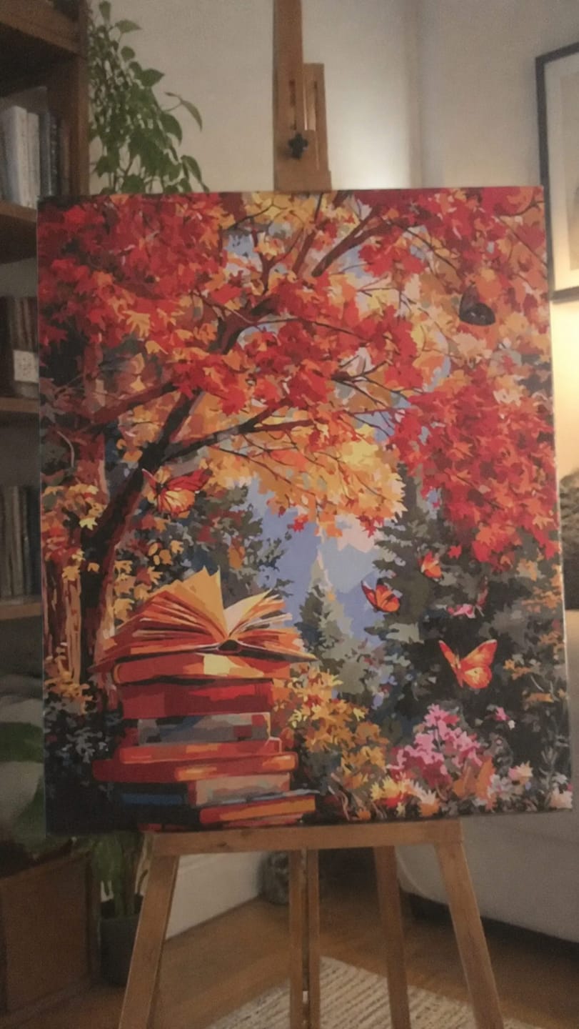 Customer photo review of Lecture d'automne et papillons