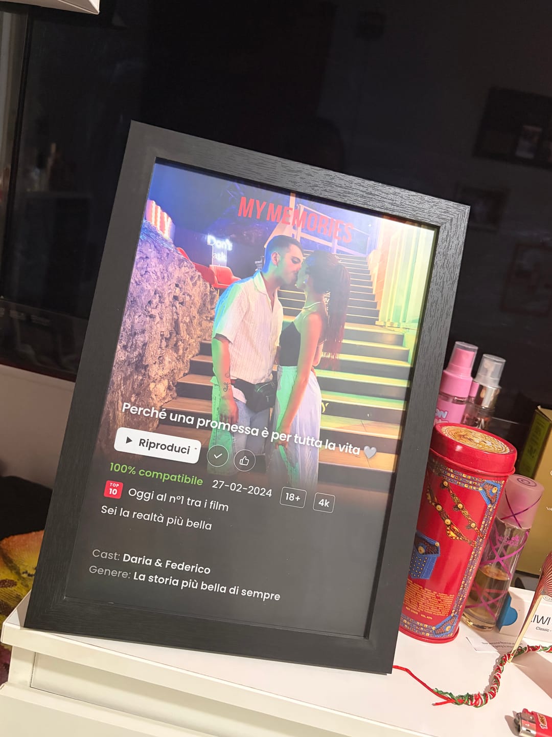 Customer photo review of MyMemories - Poster Netflix