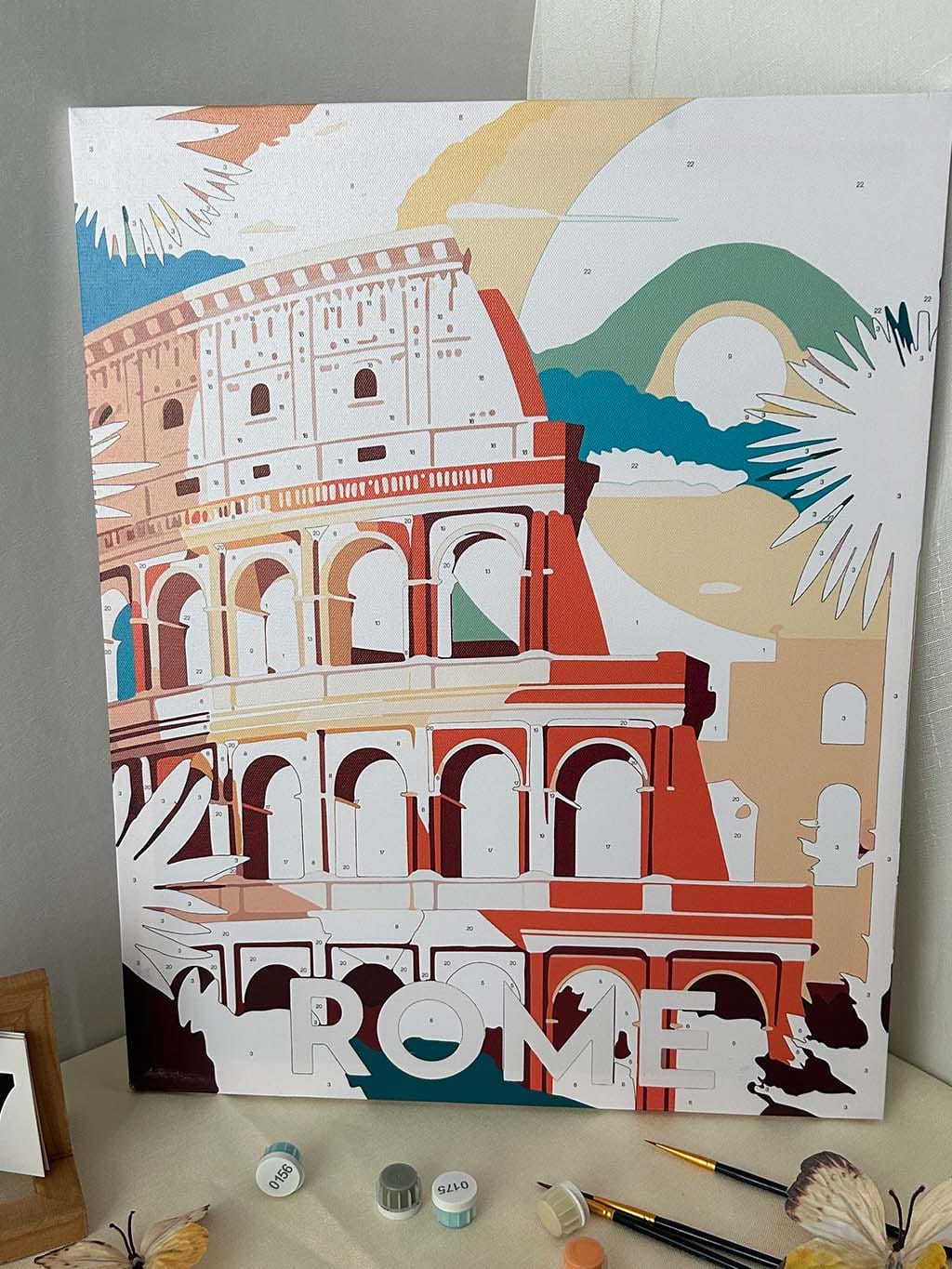 Customer photo review of Affiche Vintage Rome