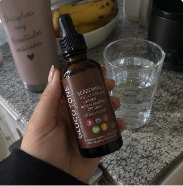 Customer photo review of Berberina Líquida · Control Metabólico