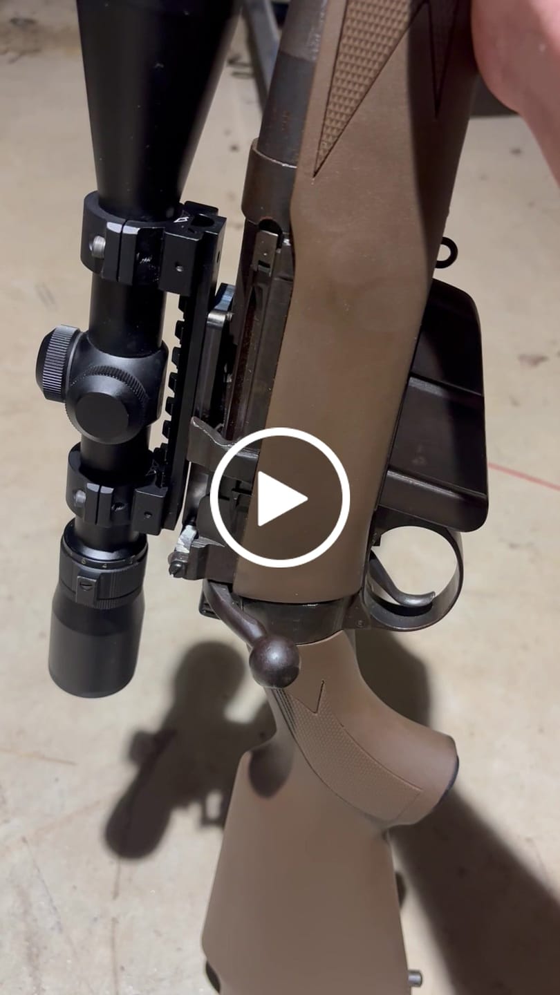 Customer video review of Lee-Enfield NDT (No Drill-Tap) Scope Mount for No4 and No5 Gen 3