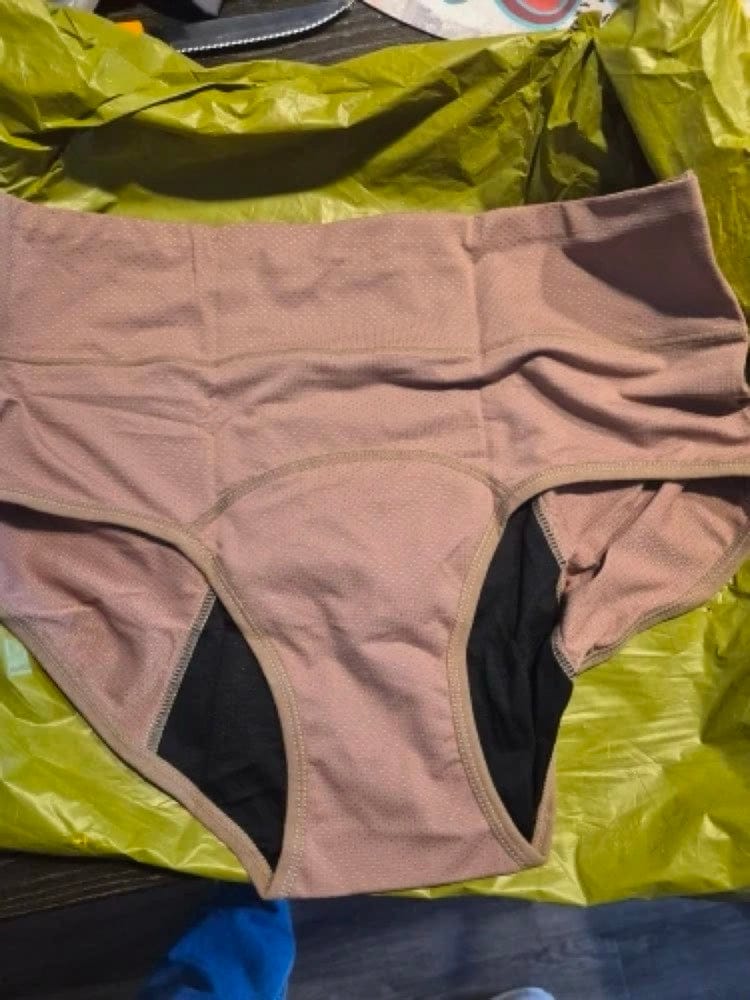 Customer photo review of Leak-Proof Period Briefs