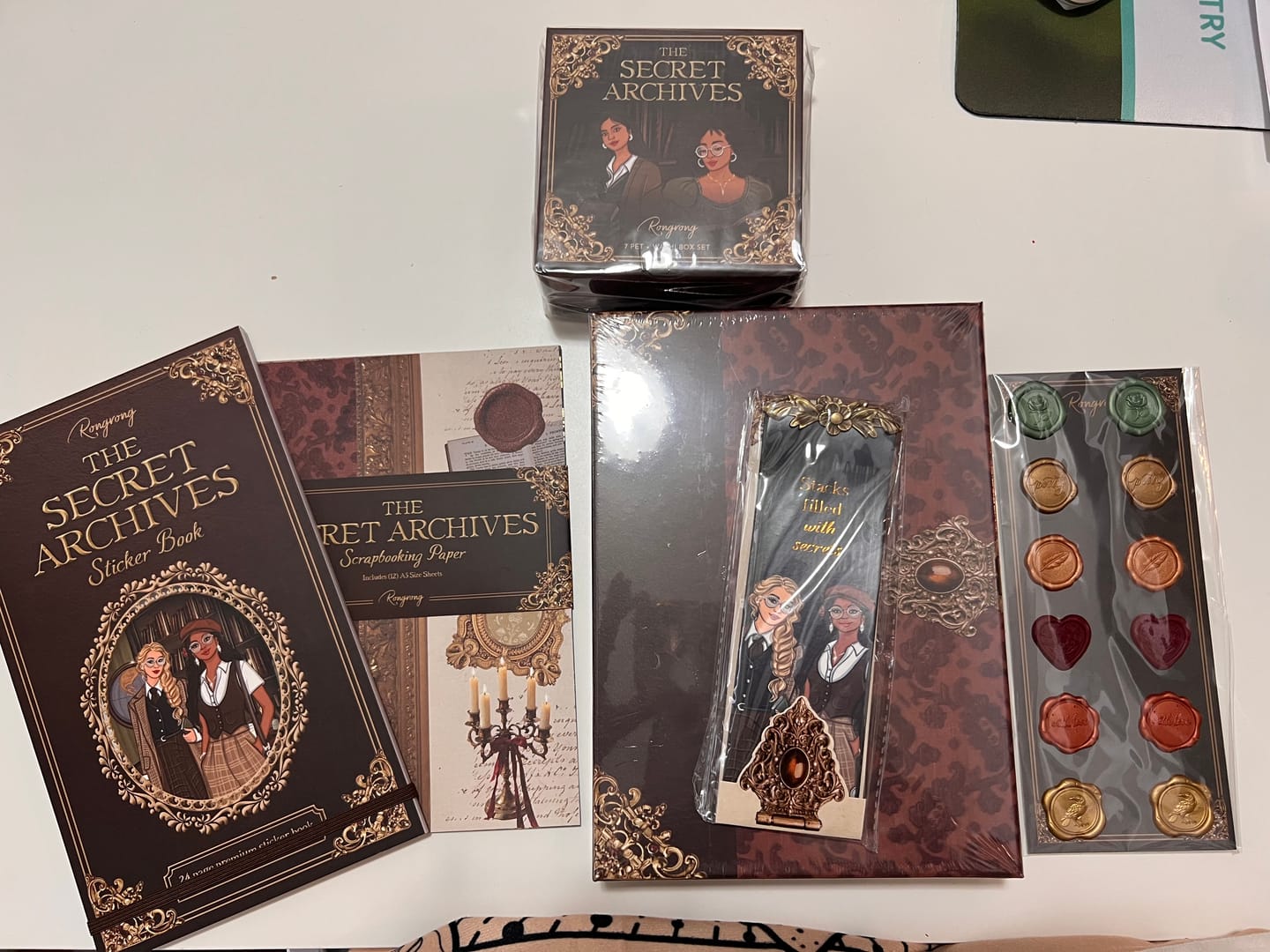 Customer photo review of The Secret Archives Bundle (Ships on 9/22)