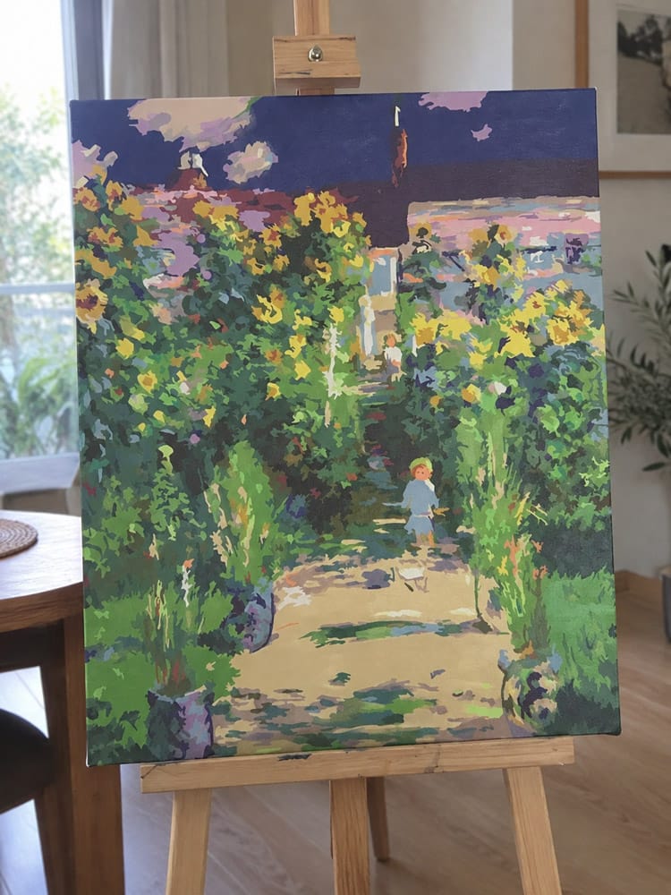 Customer photo review of Le Jardin de l’artiste à Vétheuil - Monet