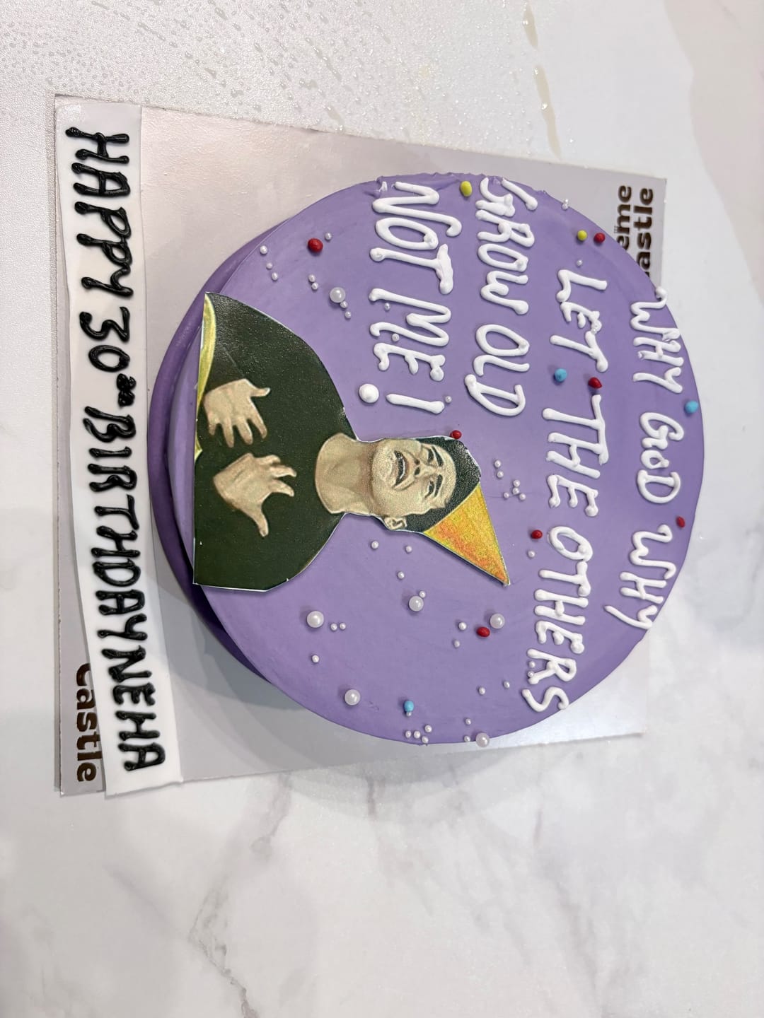Customer photo review of Joey Meme Cake
