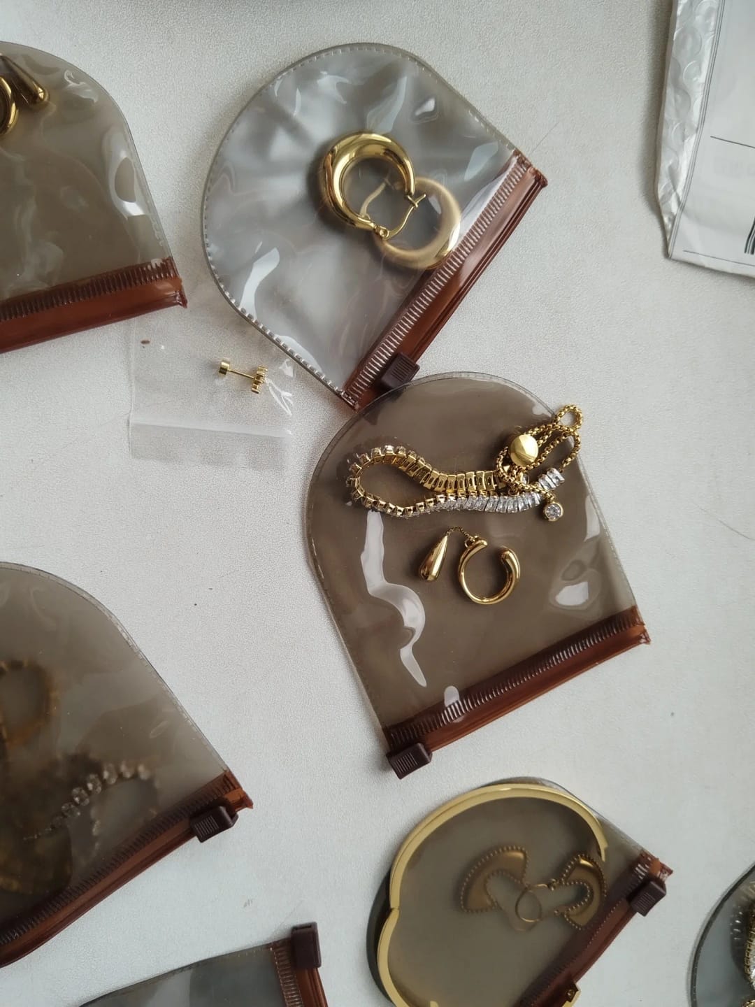 Customer photo review of Golden Smooth Bangle