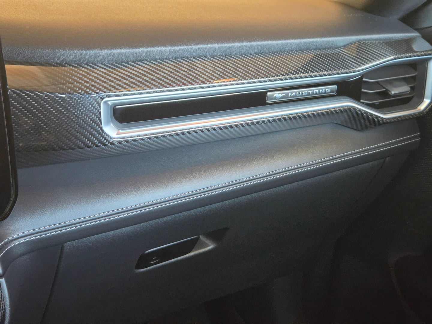 Customer photo review of 2024+ Ford Mustang AC Outlet Cover