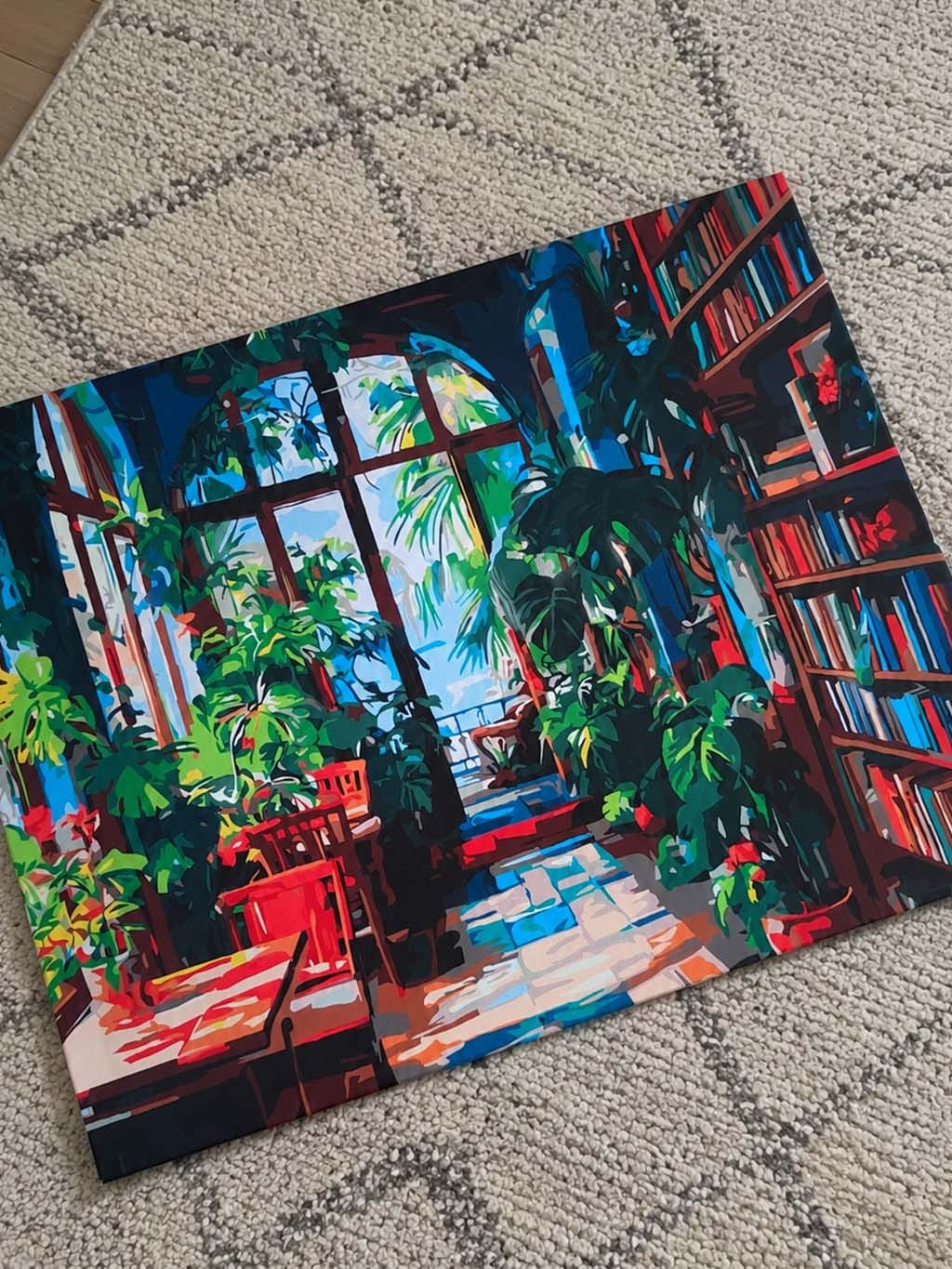 Customer photo review of Bibliothèque de la serre