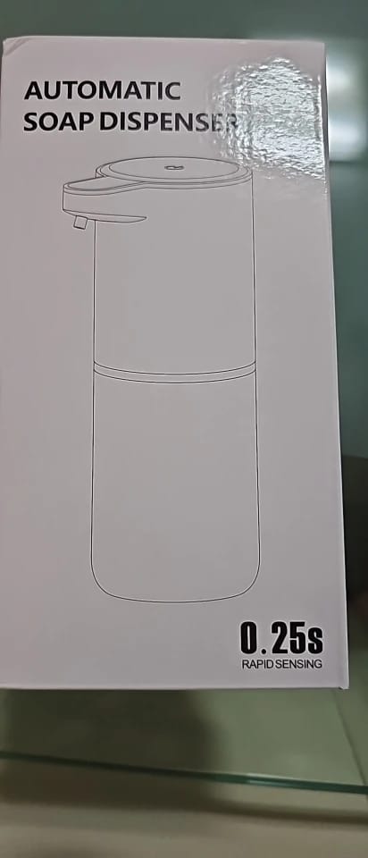 Customer photo review of Liquid Foma Soap Dispenser - Turn Your Everyday Handwashing Into a Smarter Experience