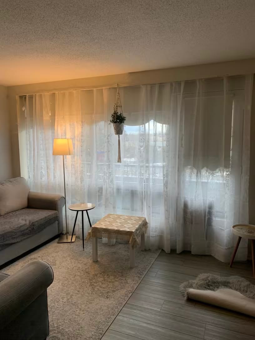 Customer photo review of Cortina Voil Branca com Tule Bordado Sob Medida - Alurea