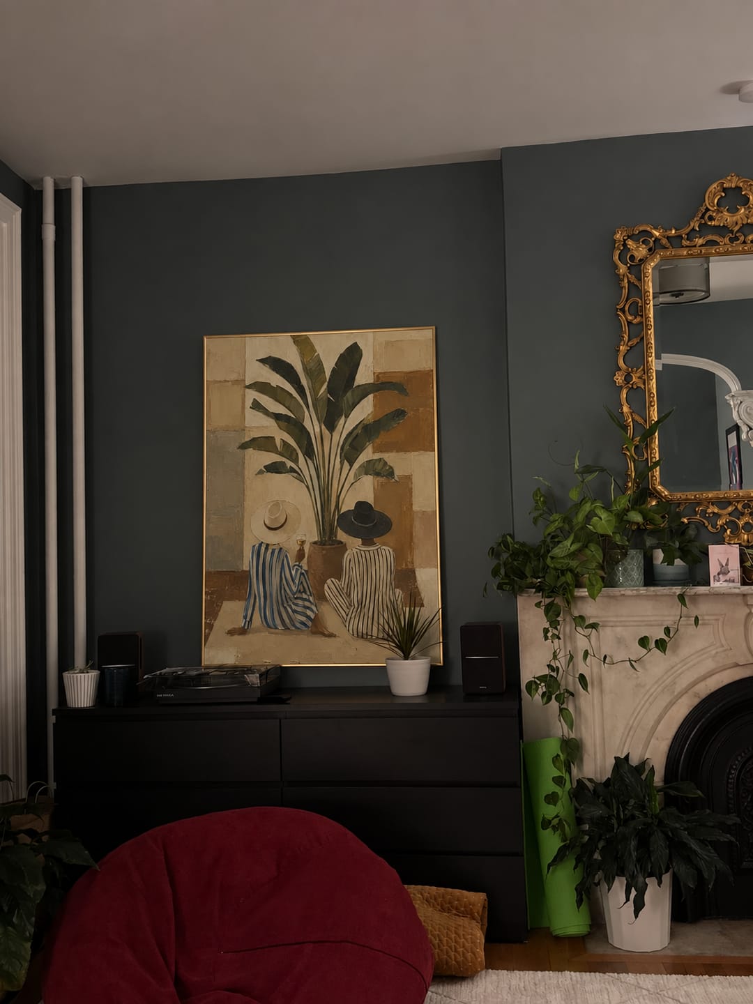 Customer photo review of Tropical Vessel Still Life Wall Art