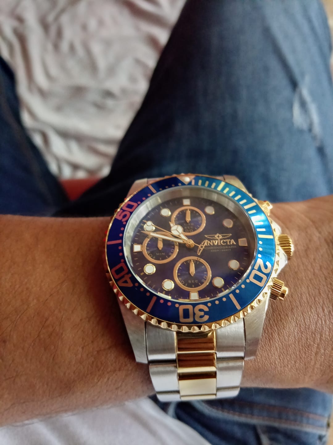 Customer photo review of Reloj Invicta Pro Driver 1773