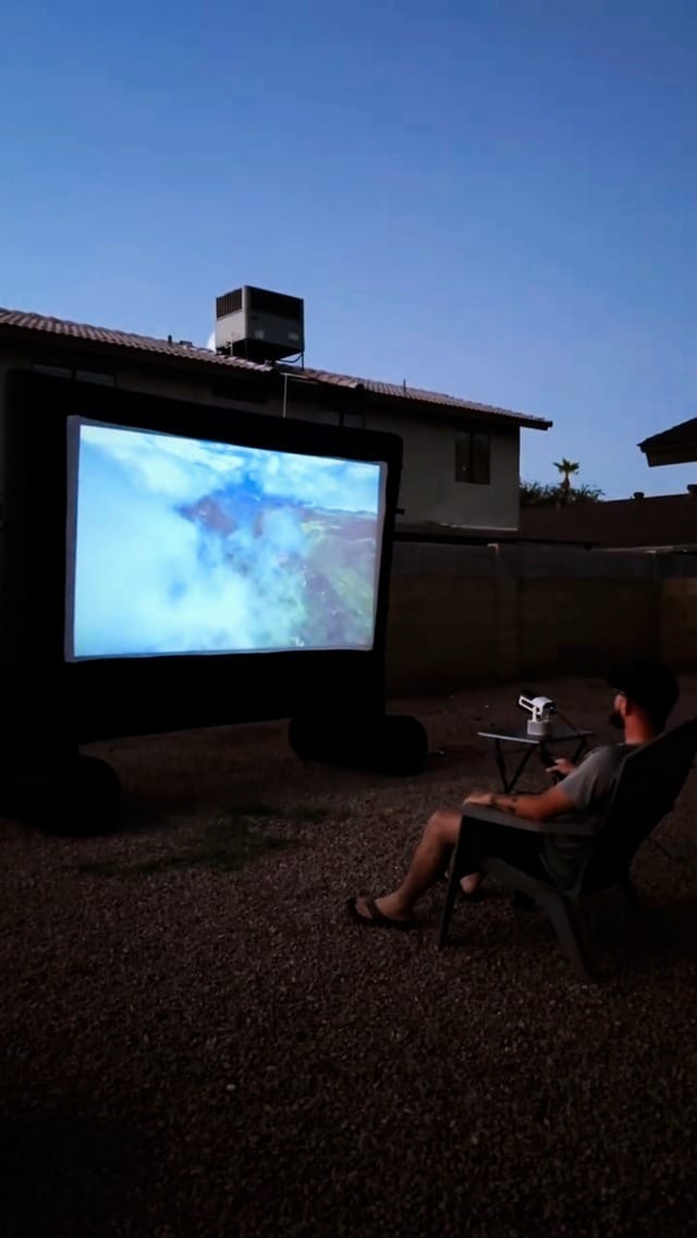 Customer photo review of LoudHouse™ Karaoke Projector