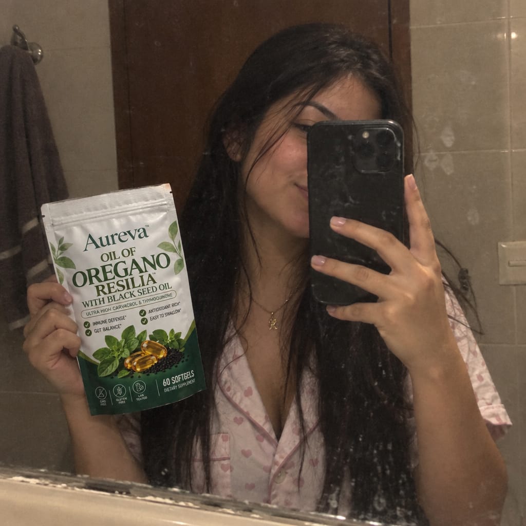 Customer photo review of Aureva Oil Of Oregano Resilia