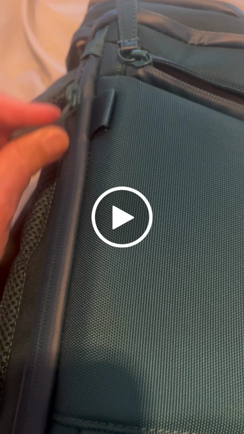 Customer video review of The Organizer 30L