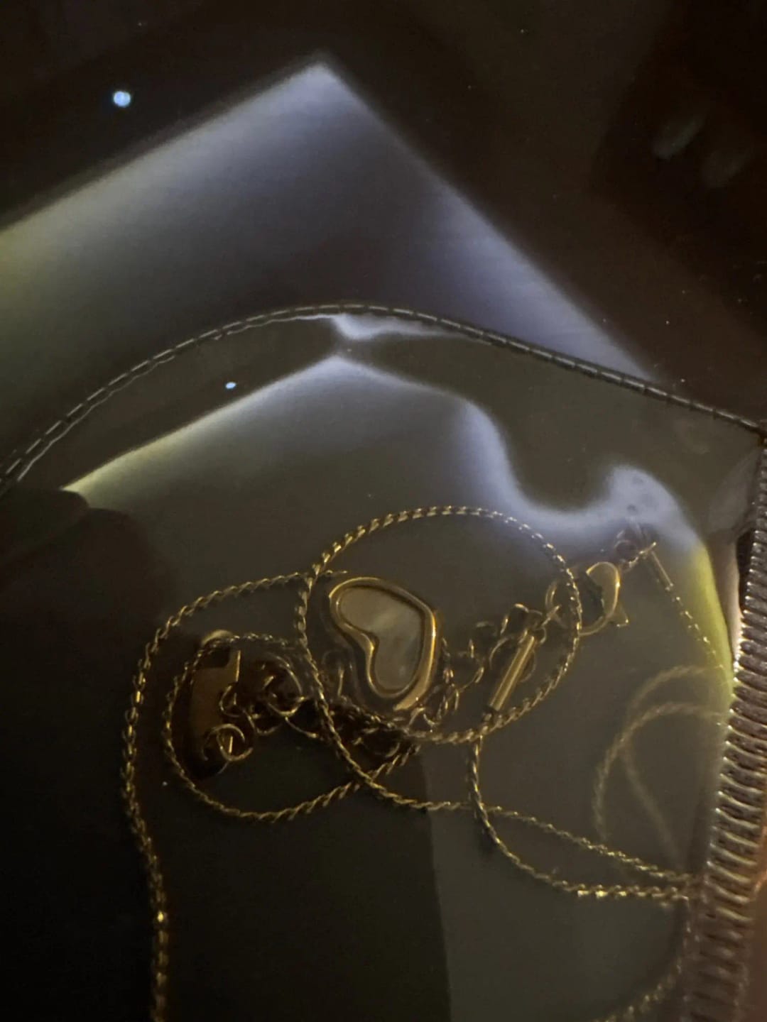 Customer photo review of Nautical Charm Shell Necklace