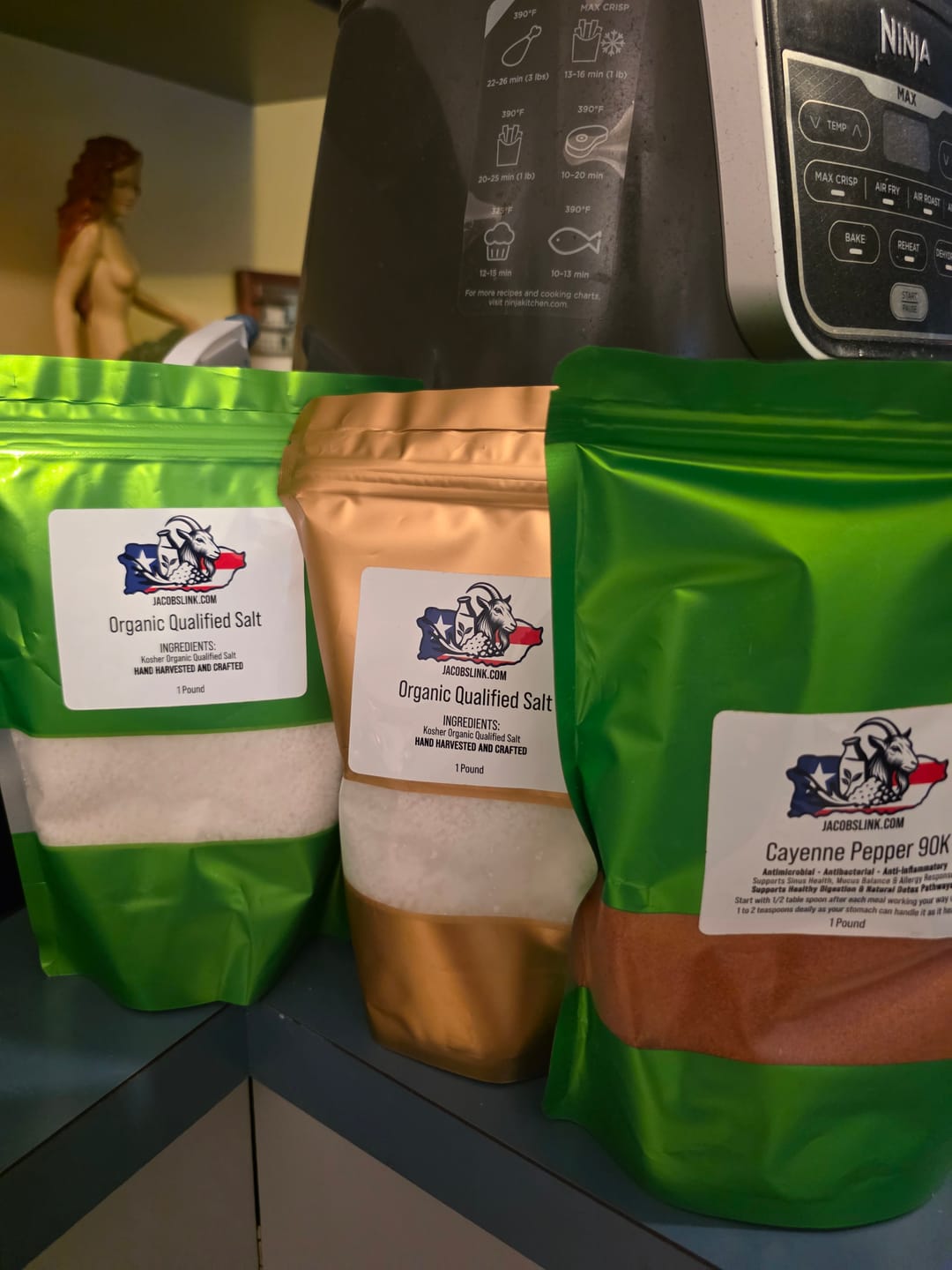 Customer photo review of Hand Harvested Kosher Mineral Salt