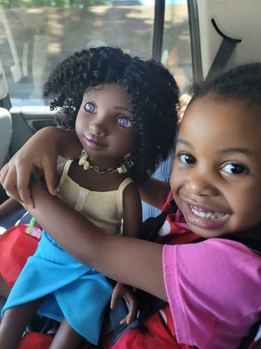 Customer photo review of Healthy Roots Doll: Zoe