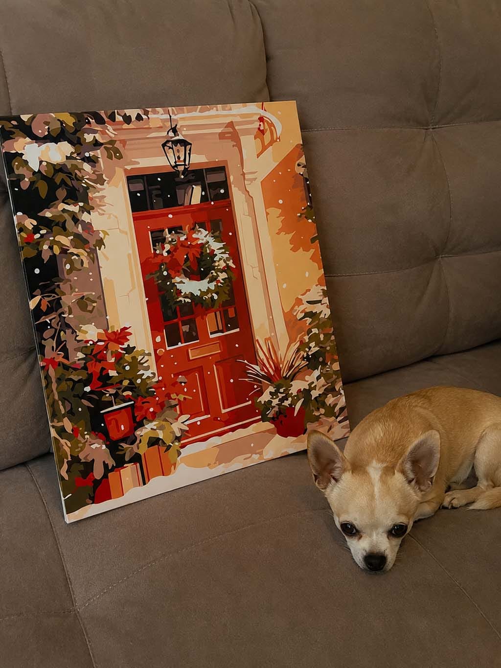 Customer photo review of Couronne de Noël