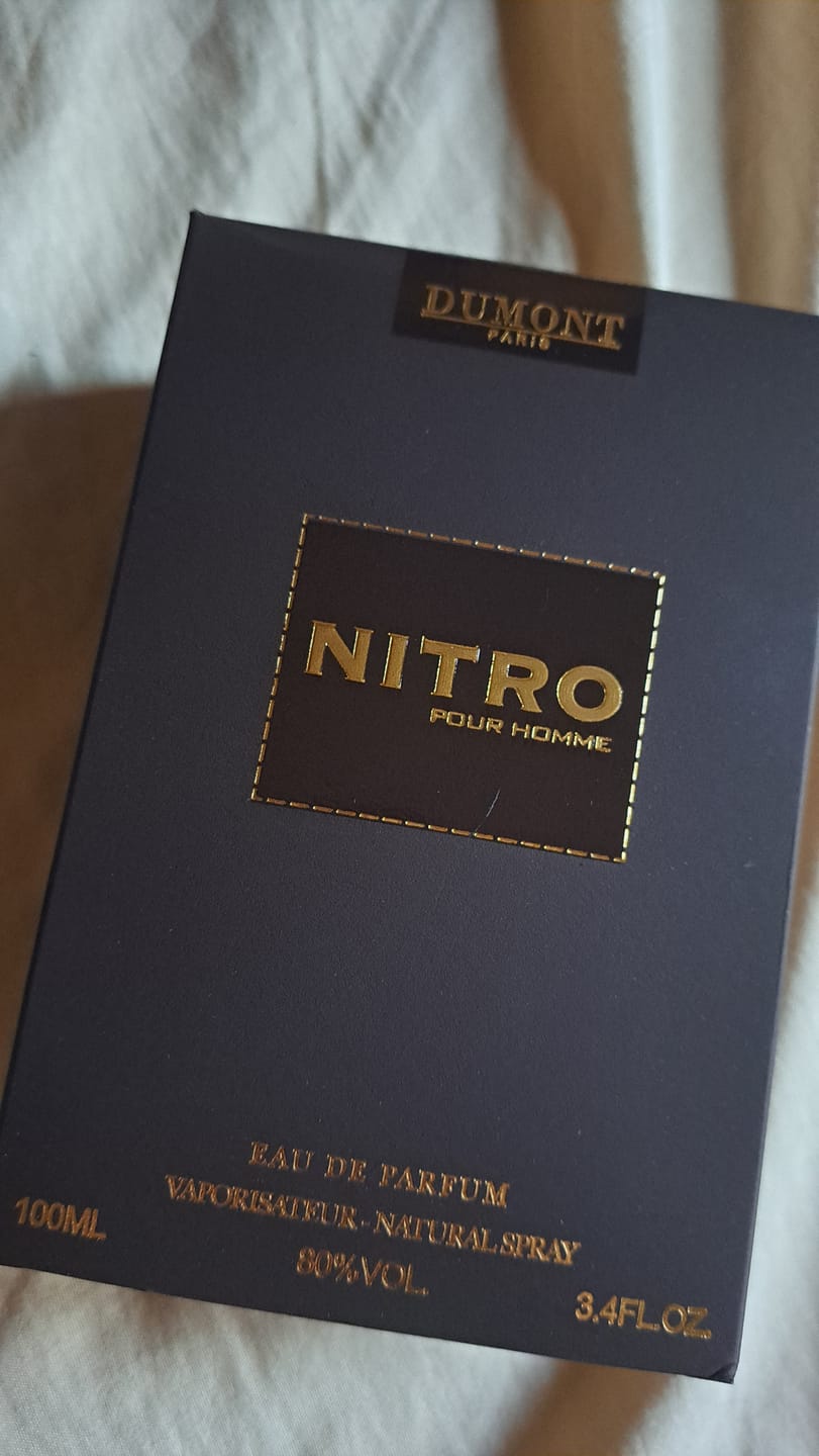 Customer photo review of DUMONT NITRO EDP FOR MEN