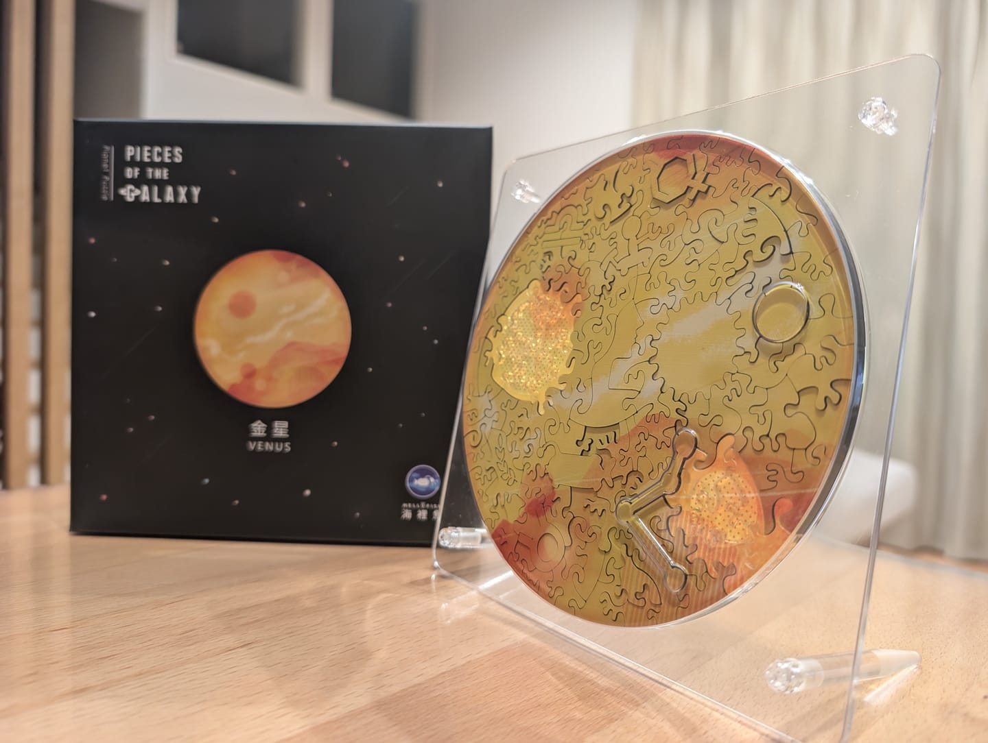 Customer photo review of 【9月入荷分予約】宇宙の破片 VENUS 金星と専用フレームセット