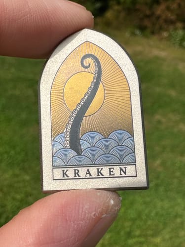Customer photo review of The Vesper - Titanium Cathedral Marker