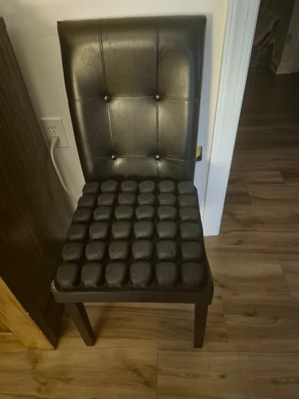 Customer photo review of THE LUREXO CUSHION