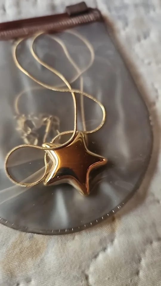 Customer photo review of Lumina Star Necklace
