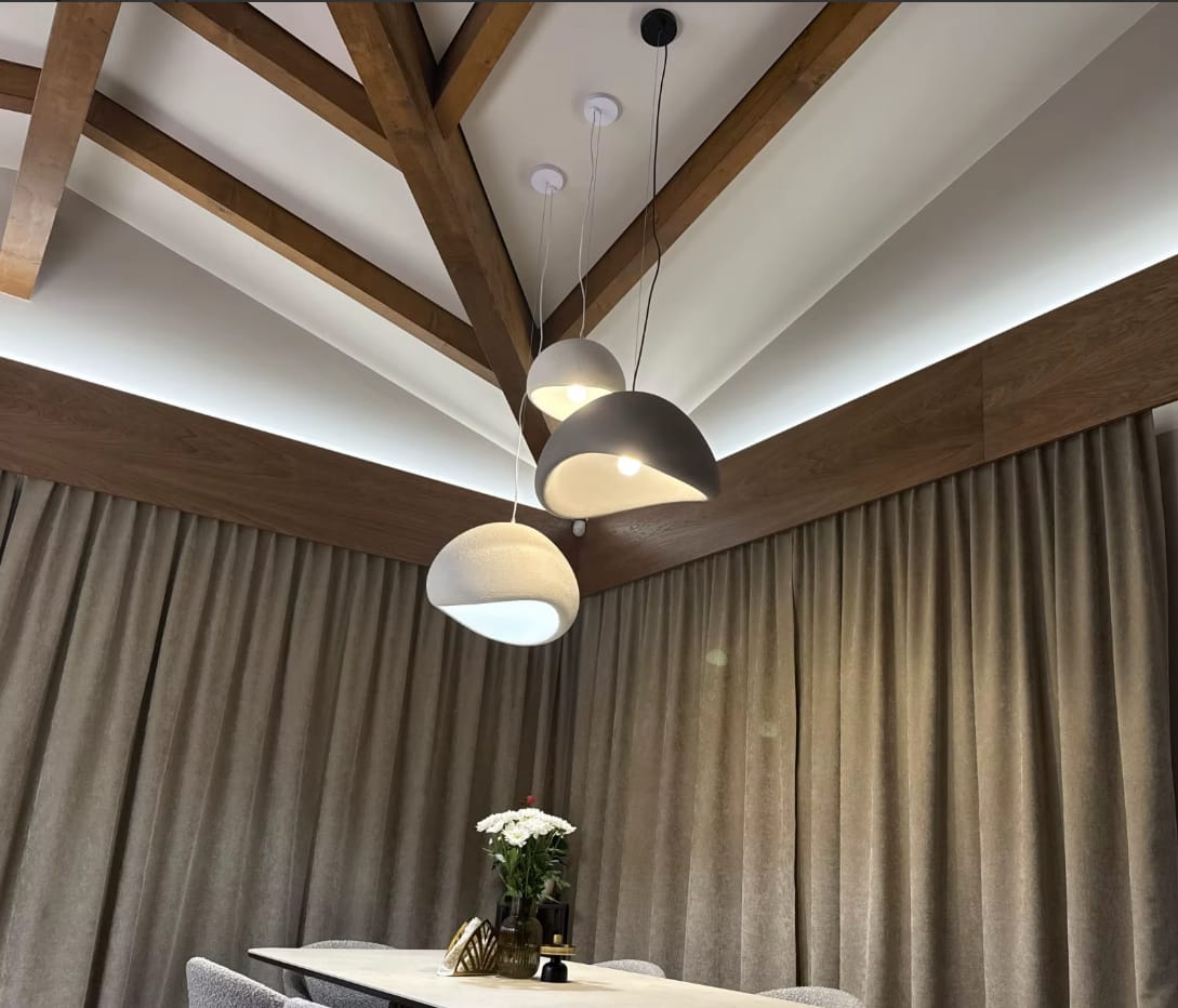 Customer photo review of Japanese Minimalist Pendant Light