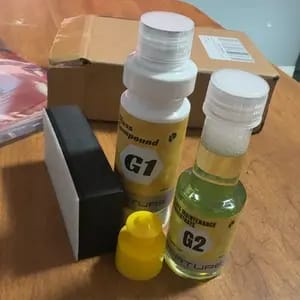 Customer photo review of Pulizia Vetri Auto Rimuove Macchie E Oli Stradali