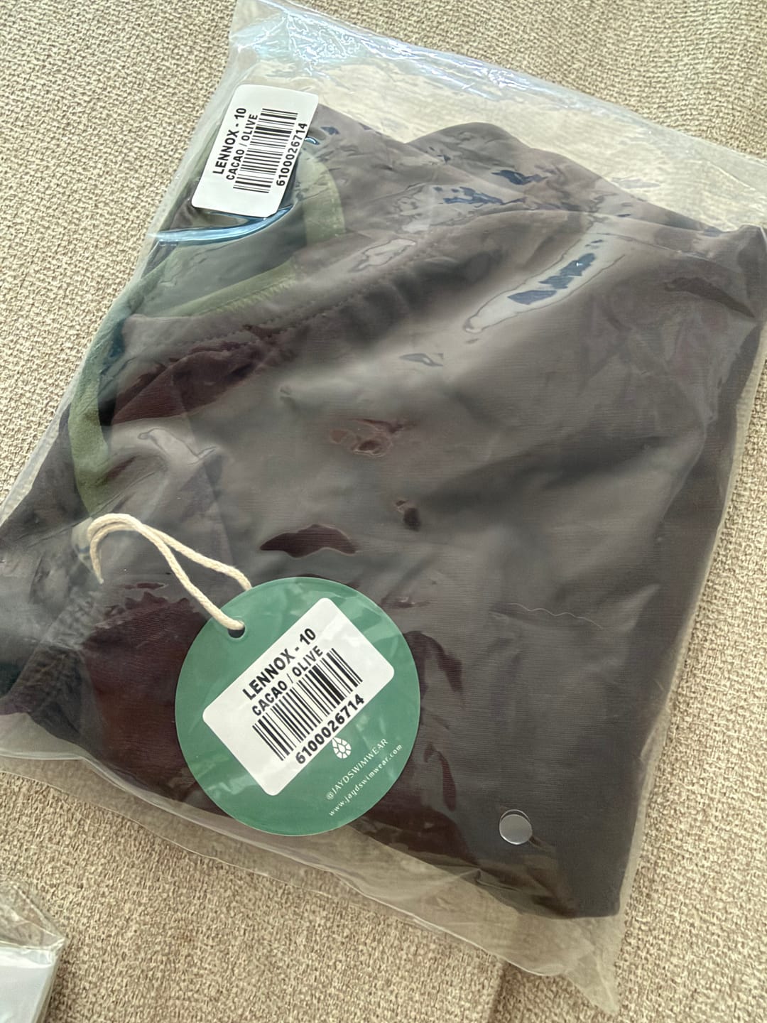Customer photo review of LENNOX ONE PIECE - Cacao|Olive