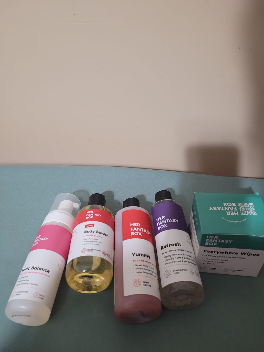 Customer photo review of Body Splash - Skin Smoothing Body Oil  (Yummy)
