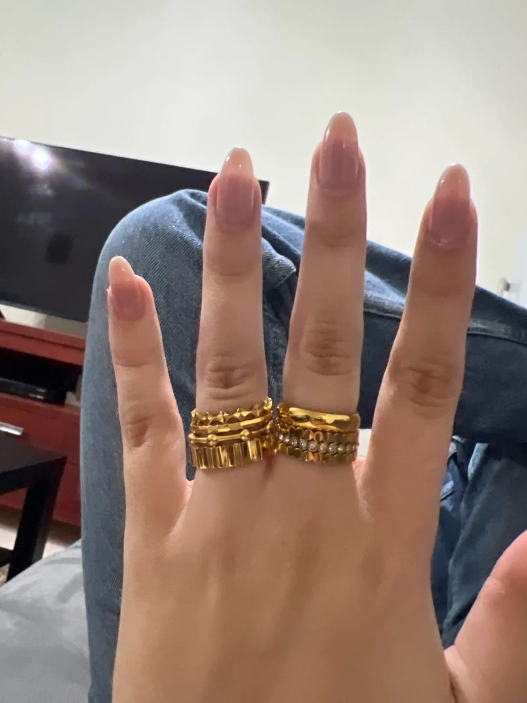 Customer photo review of Lumina Petal Band